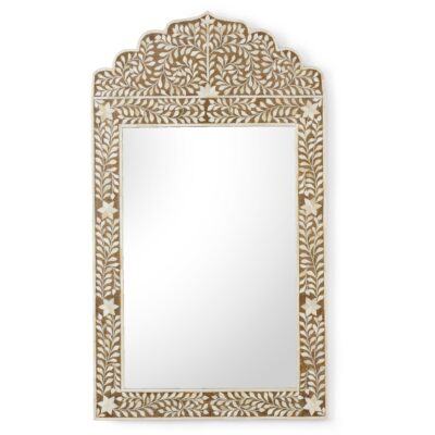 Crown Mirror - Brown