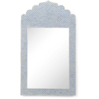 Crown Mirror - Blue