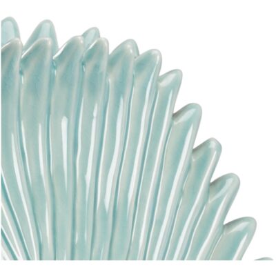 Alternative view of Palm Leaf Vase - Seafoam