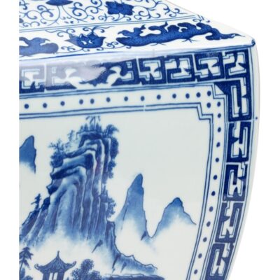 Alternative view of Ming Vase In Panel