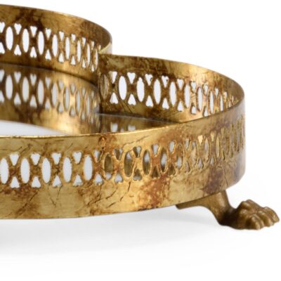 Alternative view of Quatrefoil Tray (Sm)