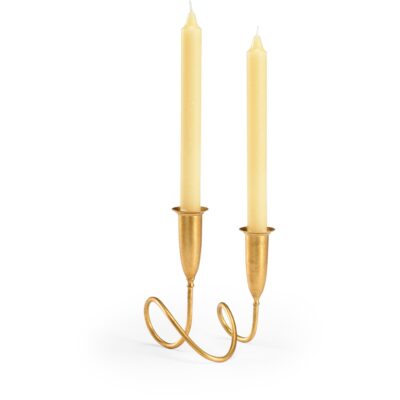 Gold Fortnum Candlestick