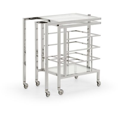 Alternative view of Rankin Bar Cart - Nickel