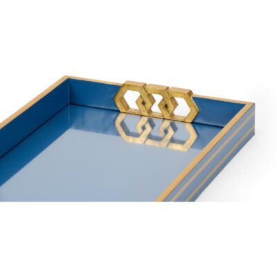 Alternative view of Copas Serving Tray - Blue