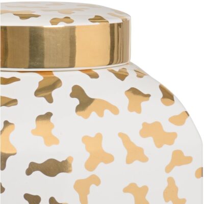 Alternative view of Jungle Ginger Jar - White