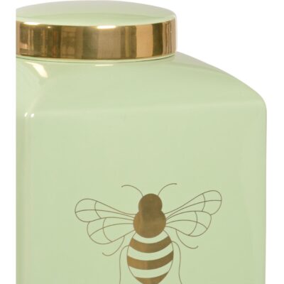 Alternative view of Bee Gracious Ginger Jar - Pistachio