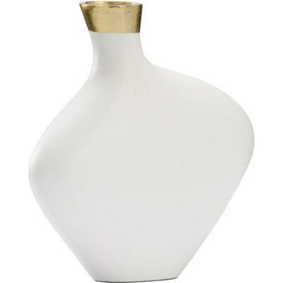 Asymmetric Vase - White (Sm)