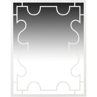 Vincennes Mirror - White