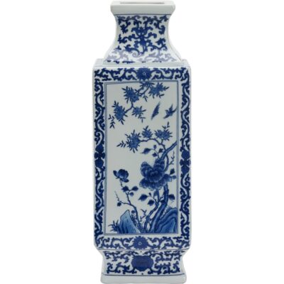 Alternative view of Dynasty Blue and White Landscape Vase