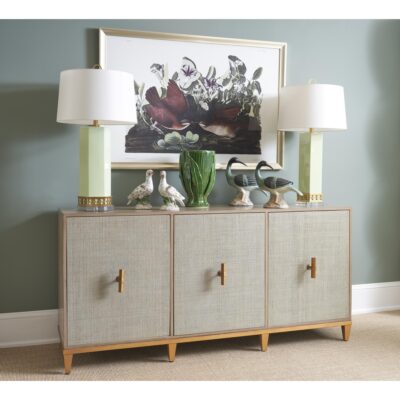 Alternative view of Umbria Footed Vase - Green