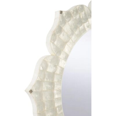 Alternative view of Lotus Flower Mirror