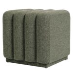 Pollo Square Ottoman in Moss - Image 3