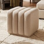 Pollo Square Ottoman in Oat - Image 2