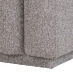 Pollo Square Ottoman in Stone - Image 6