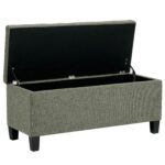 Sonos Storage Ottoman Bench in Moss - Image 3