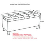 Sonos Storage Ottoman Bench in Oat - Image 8