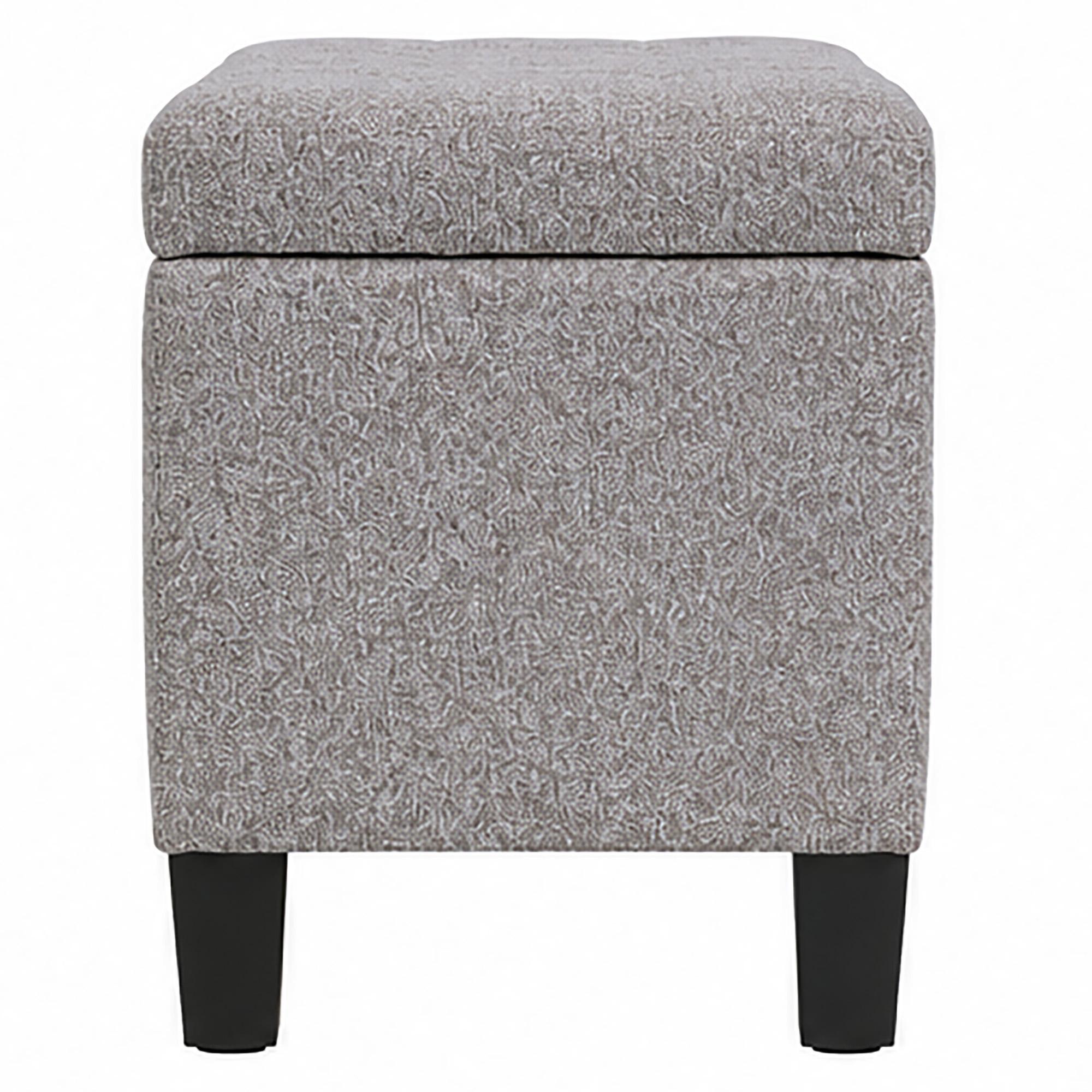 Sonos Storage Ottoman Bench in Stone - Image 4