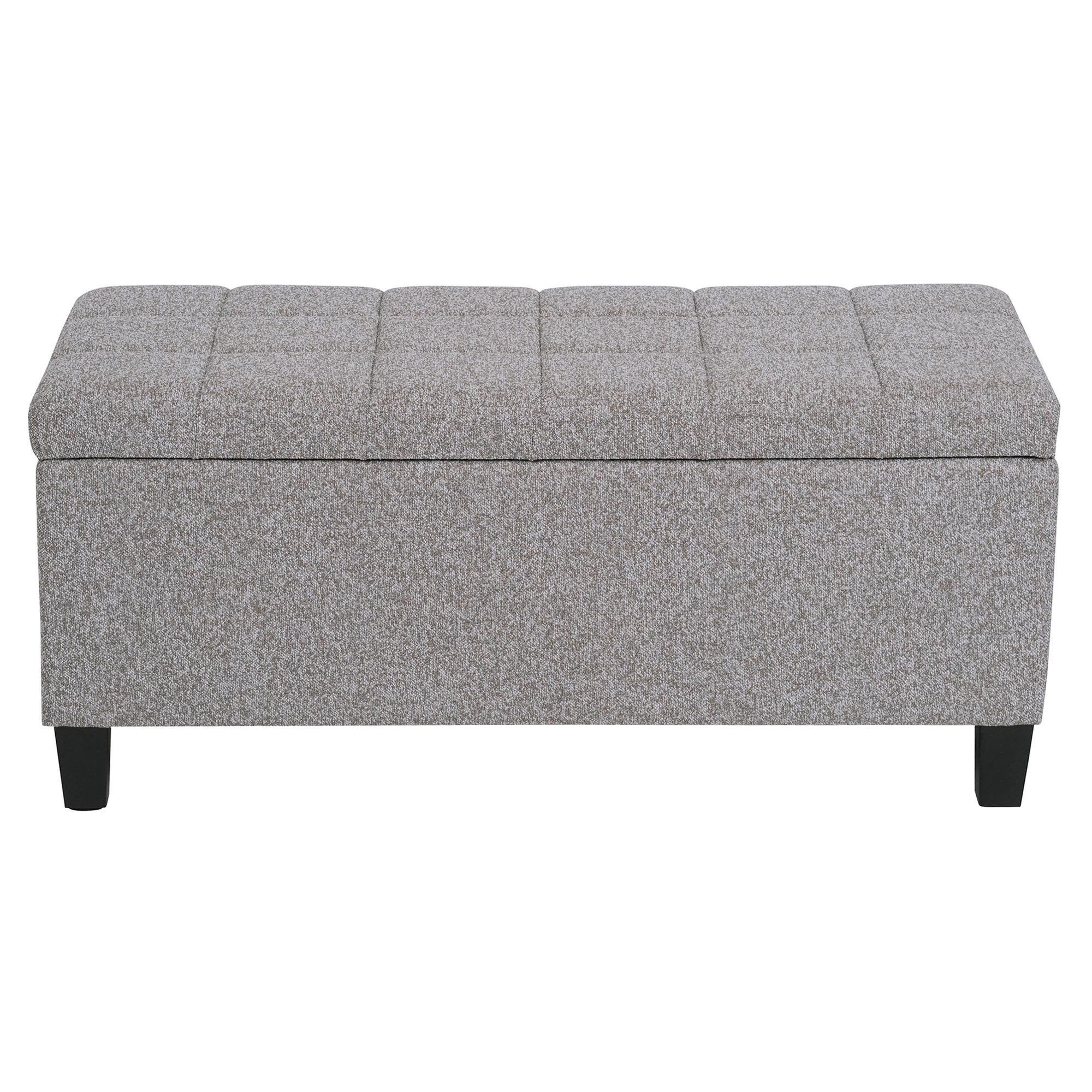 Sonos Storage Ottoman Bench in Stone - Image 5