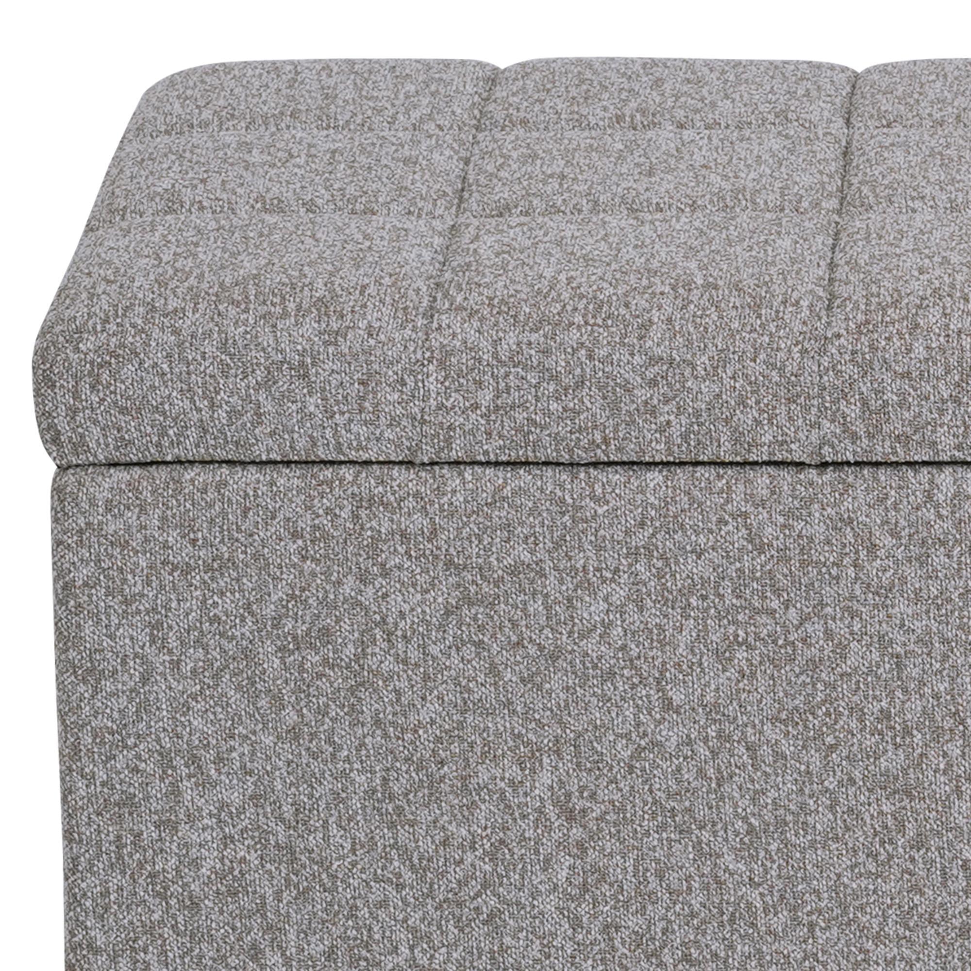 Sonos Storage Ottoman Bench in Stone - Image 7