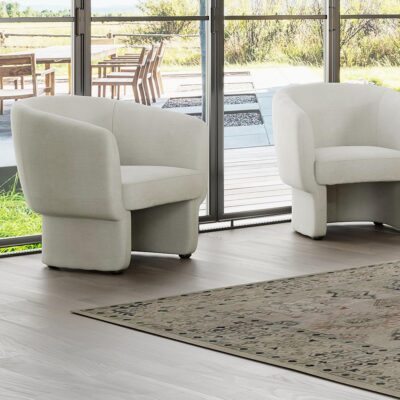 Alternative view of Sheri Accent Chair in Beige