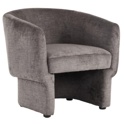 Sheri Accent Chair in Dark Taupe