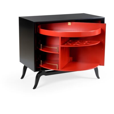 Alternative view of Sinatra Drinks Cabinet - Black