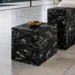 Artemis Square Accent Table in Napoleon Black - Image 5