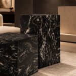 Artemis Tall Accent Table in Napoleon Black - Image 5