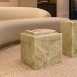 Artemis Square Accent Table in Jade Onyx - Image 5