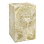 Artemis Tall Accent Table in Jade Onyx