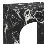 Atticus Square Accent Table in Napoleon Black - Image 6