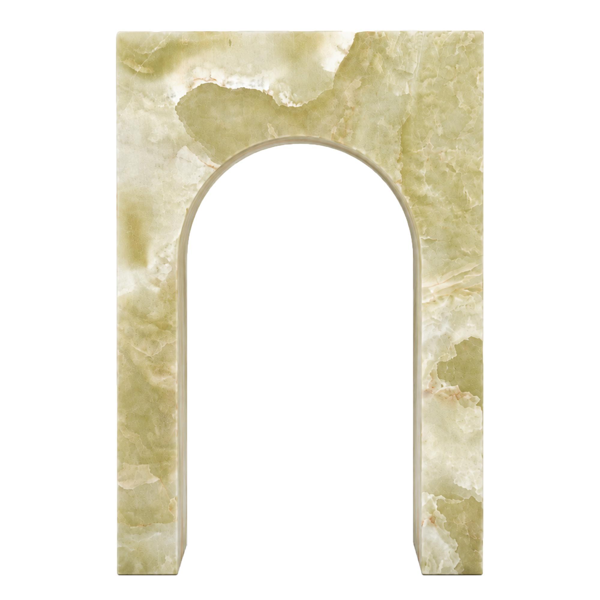 Atticus Square Accent Table in Jade Onyx - Image 3