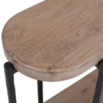 Johar Console Table, 52" in Natural and Black - Image 5