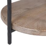 Johar Console Table, 52" in Natural and Black - Image 6