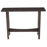 Zelda Console Table, 42" in Mocha - Image 3