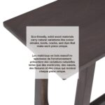 Zelda Console Table, 42" in Mocha - Image 7