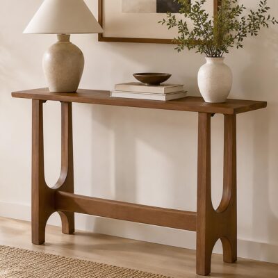 Alternative view of Zelda Console Table, 42" in Walnut