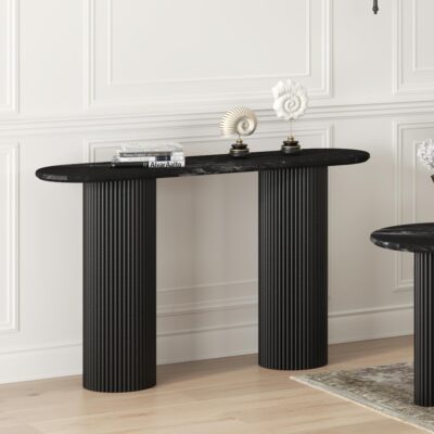 Alternative view of Jilsa Console Table in Black