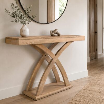 Alternative view of Lavina Console Table, 42" in Natural