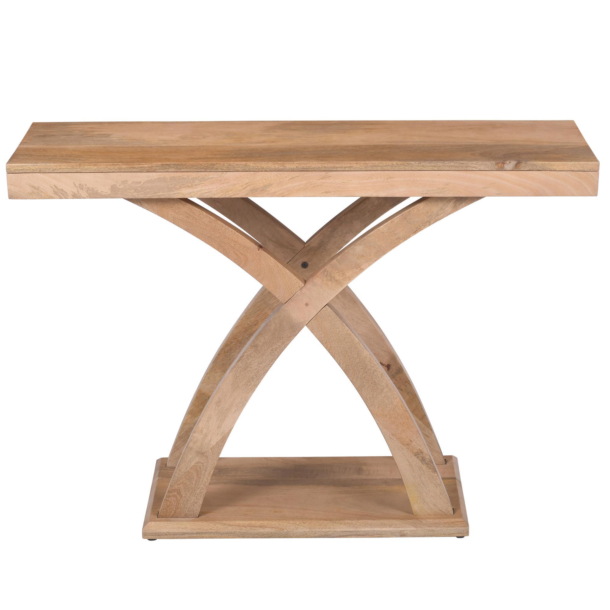Lavina Console Table, 42" in Natural - Image 3