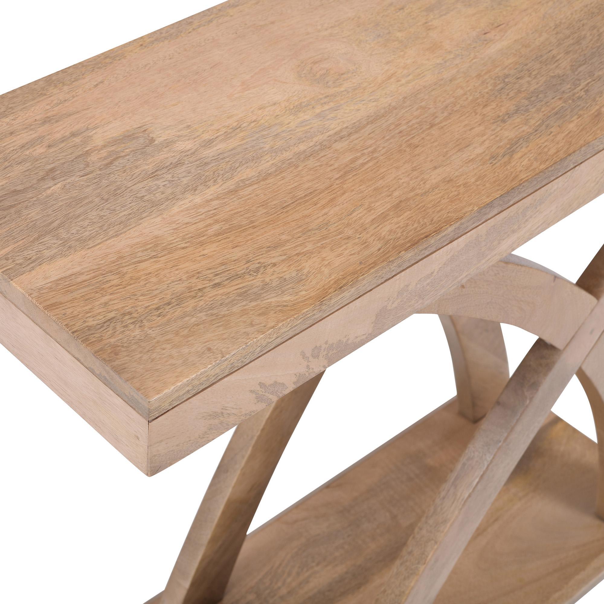 Lavina Console Table, 42" in Natural - Image 6