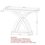 Lavina Console Table, 42" in Natural - Image 8