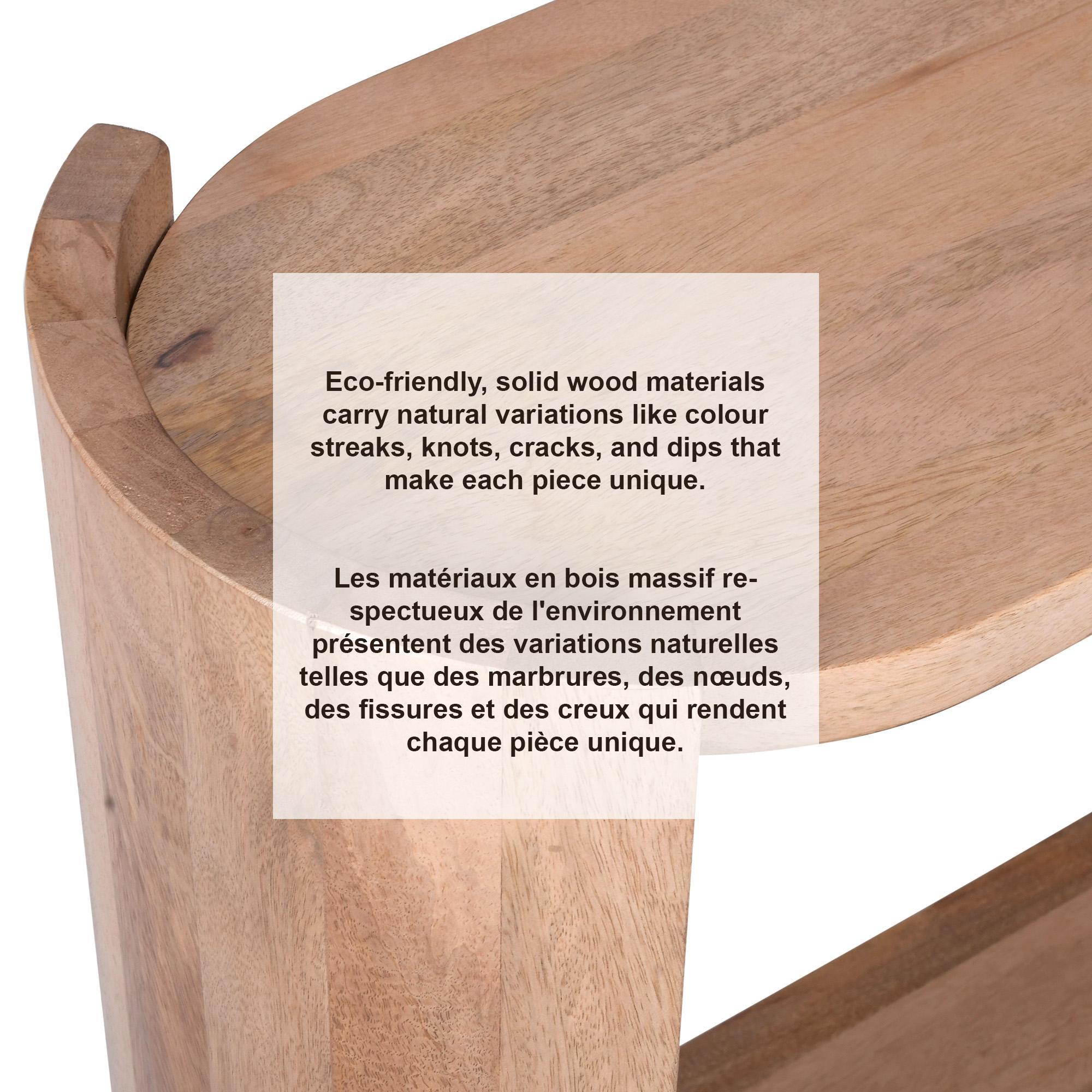 Grace Console Table, 42" in Natural - Image 7
