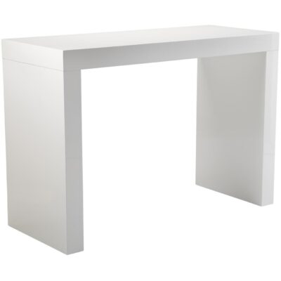 Alternative view of Faro Bar Table - High Gloss White