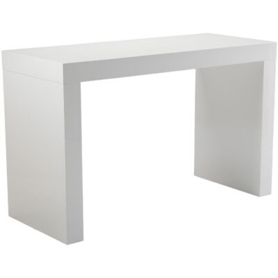 Faro Counter Table - High Gloss White