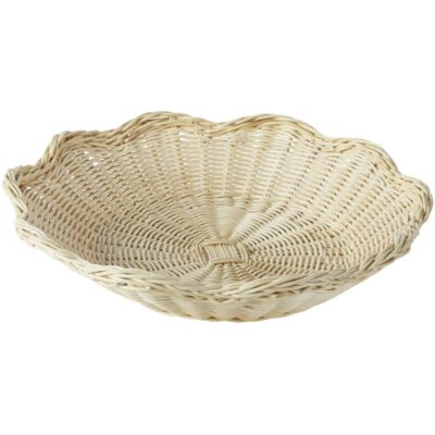 Wavy Wicker Tray