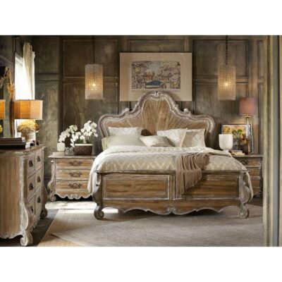 Alternative view of Chatelet California King Wood Panel Bed