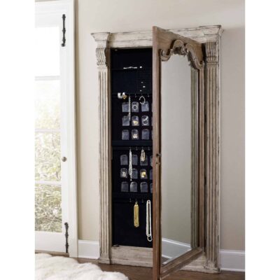 Alternative view of Chatelet Floor Mirror w/Jewelry Armoire Storage