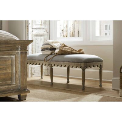 Alternative view of Boheme Madera Bed Bench