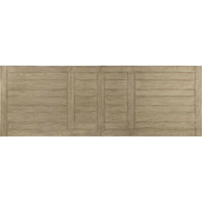 Alternative view of Ciao Bella 84in Trestle Table w/ 2-18in Leaves-Natural/Gray